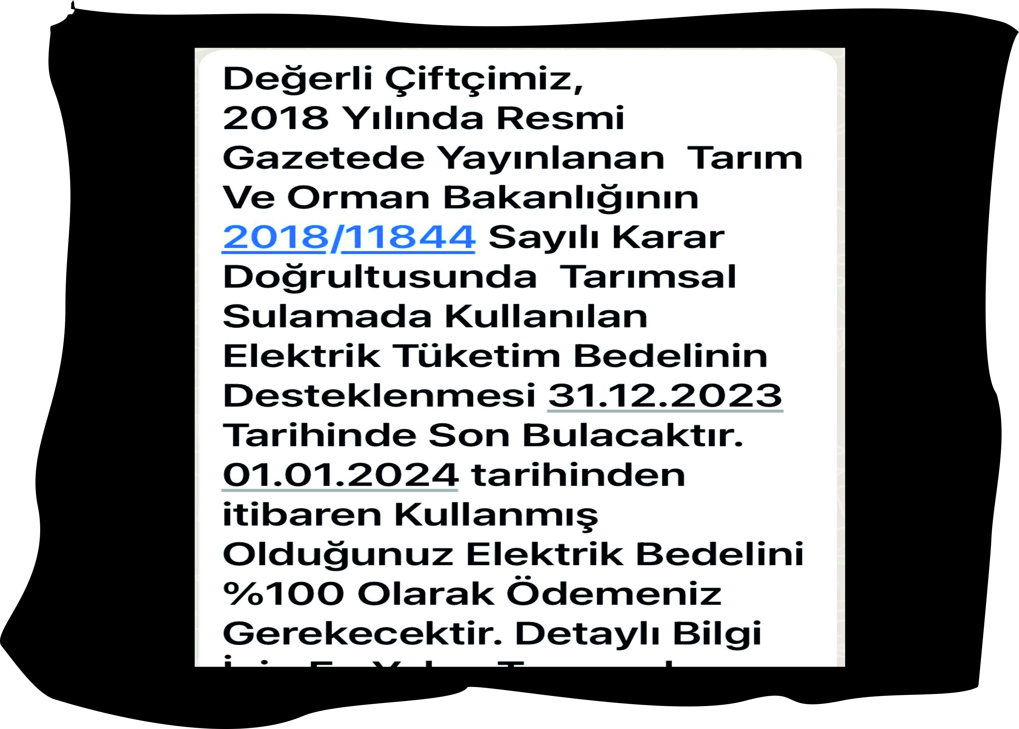 'Bu indirim uygulanmazsa Urfa çiftçisinden üretim beklemeyin'