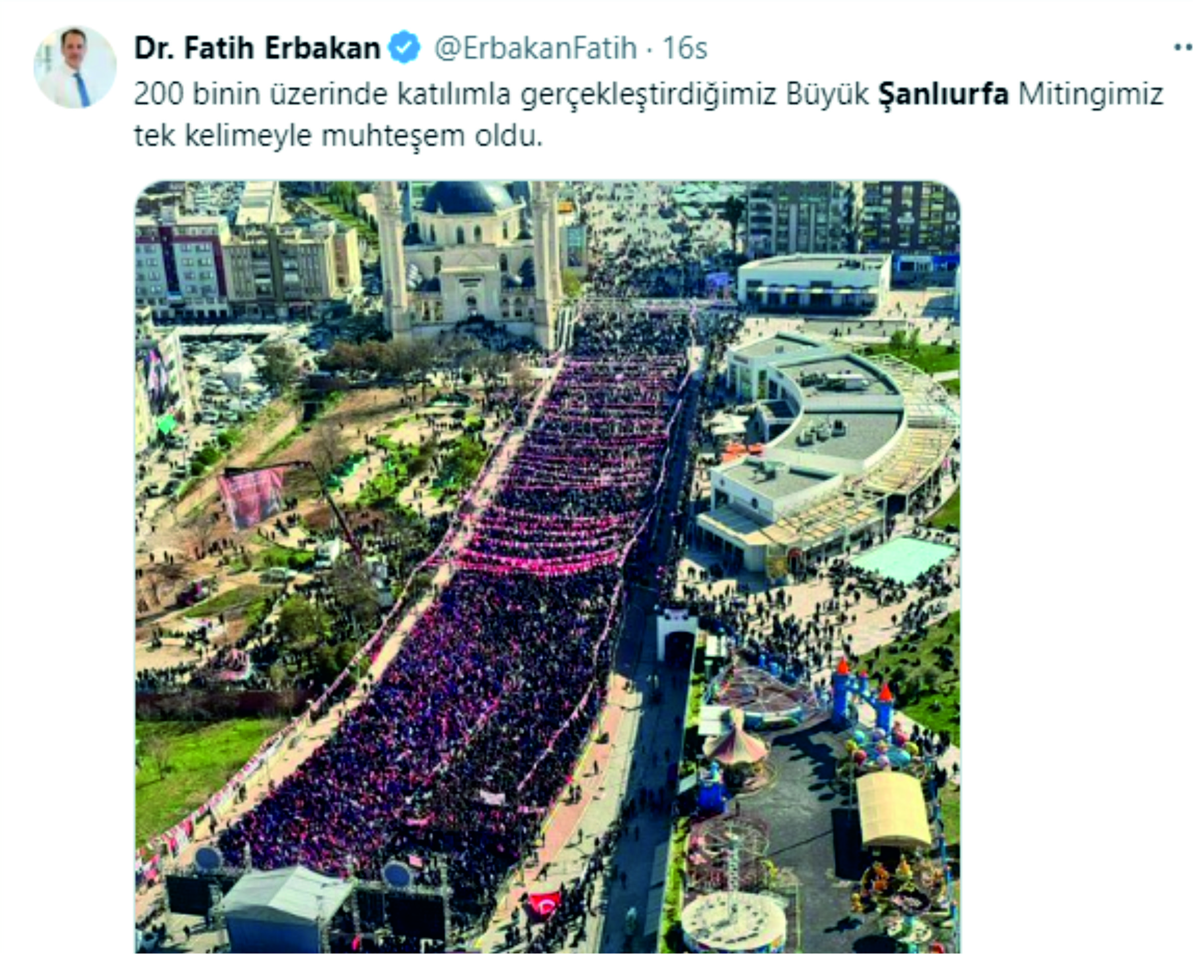 "Hangi parti ne kadar kalabalık topladı? Tartışması"