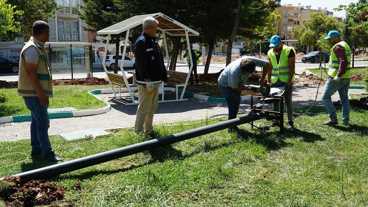 Haliliye parklarında güvenlik ön planda