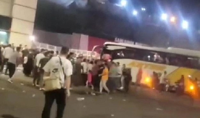 Asker uğurlamasında meydan kavgası