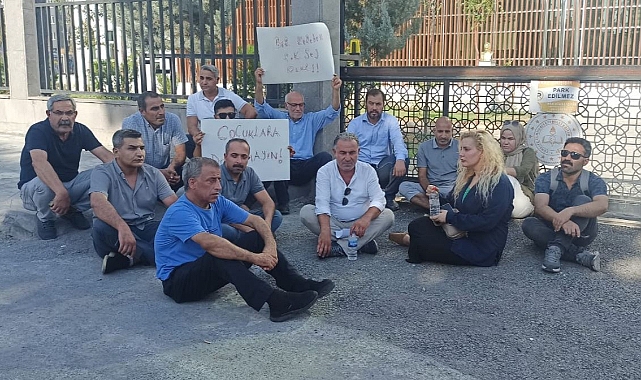 Bilal Tekatlı'dan oturma eylemi