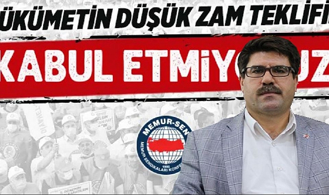 Coşkun: Refah payı içeren gerçekçi teklif bekliyoruz