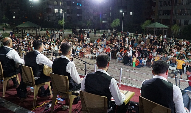 Haliliye’de yaz konseri coşkusu devam ediyor