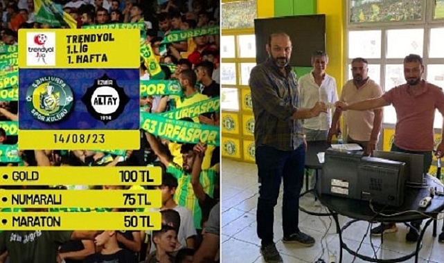 Urfa – Altay maçının bilet fiyatları belli oldu