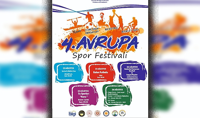Urfa’da 4. Avrupa Spor Festivali gerçekleştirilecek