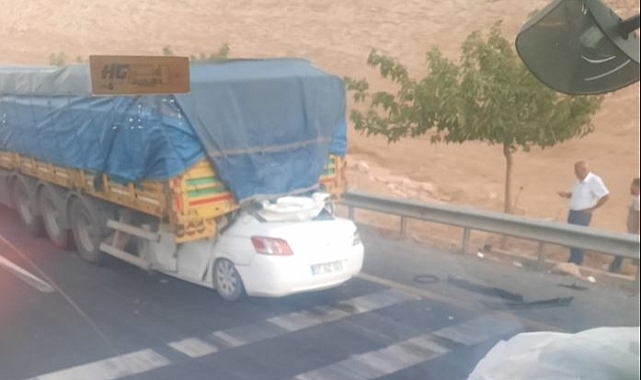 Urfa'da feci kaza: Ölü ve yaralılar var