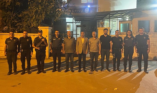 Vali Şıldak'tan polis merkezlerine ziyaret