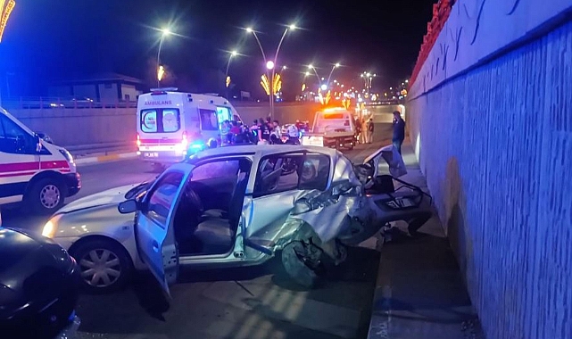 Karaköprü’de zincirleme trafik kazası: 5 yaralı