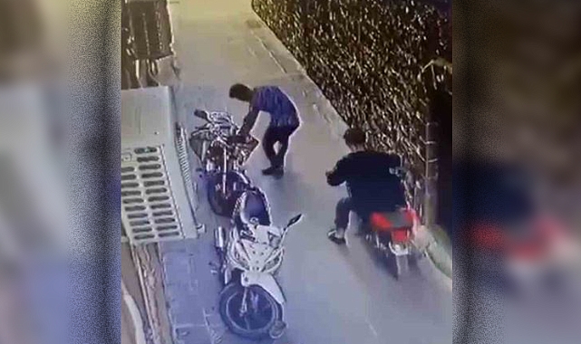 Taziyeye gitti, motorundaki paraları çaldılar