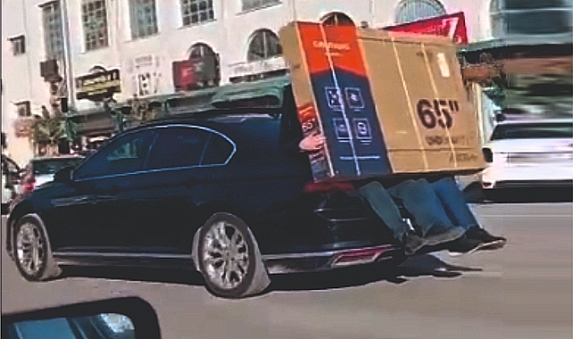 Bu manzaranın ardından emniyet harekete geçti