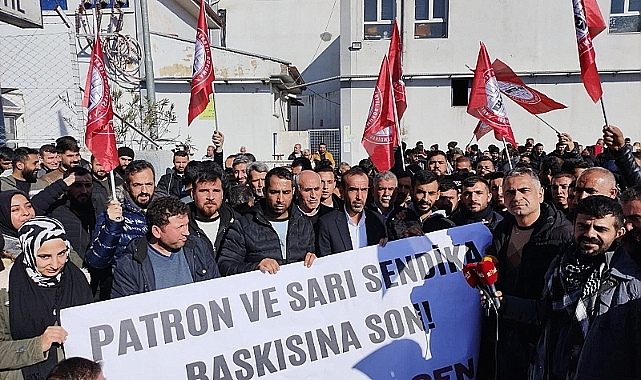 Eylem yapan işçilere müdahale: 9 gözaltı