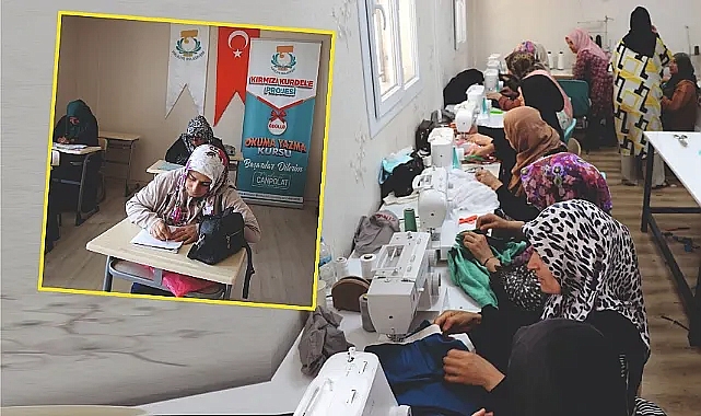 Haliliye'de kadınlar baş tacı