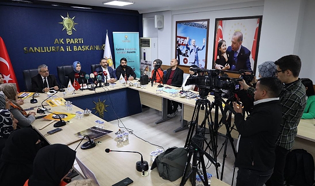Urfa AK Parti'den Uluslararası Mücadele Günü açıklaması