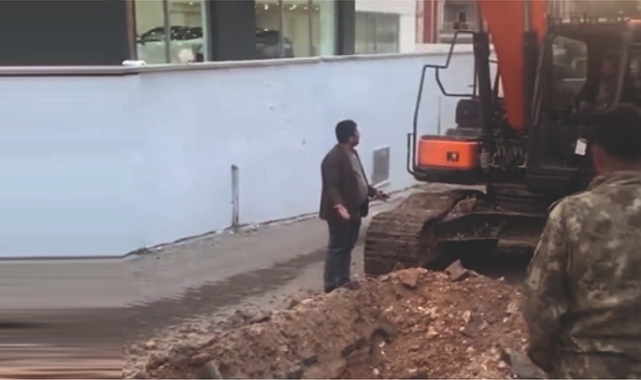 Meğerse Mahalle bundan dolayı susuz kalmış!