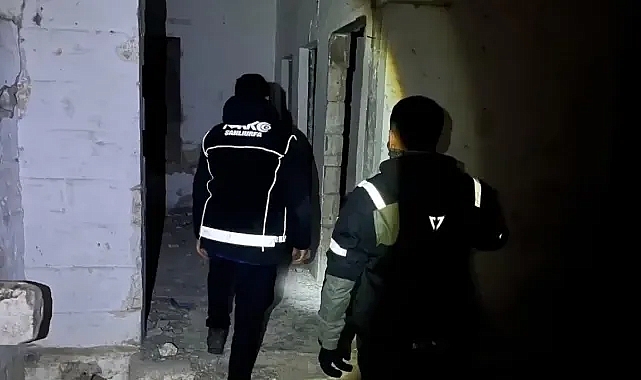 Metruk binalarda uyuşturucu operasyonu
