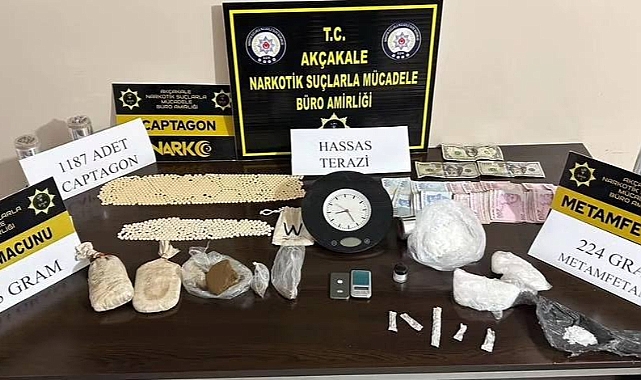 Urfa’da 3 ayrı uyuşturucu operasyonu: 8 gözaltı