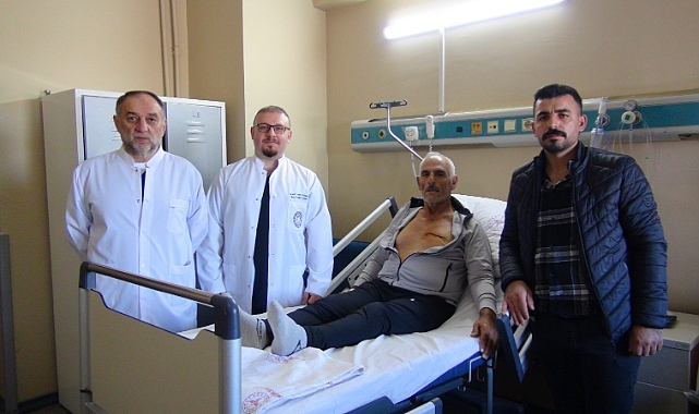 Urfa'da 6 santimlik kesi ile By-pass ameliyatı yapıldı