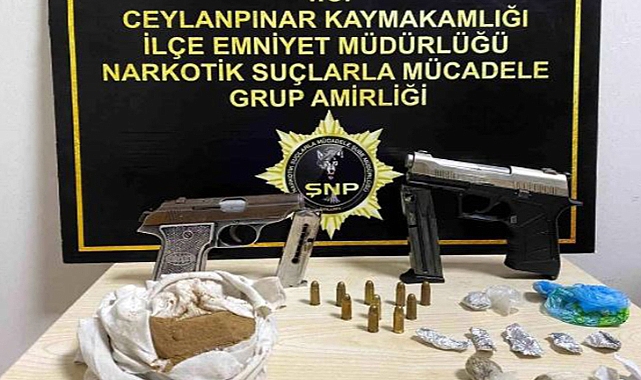 Ceylanpınar'da 'Hemedo' suç örgütüne operasyon