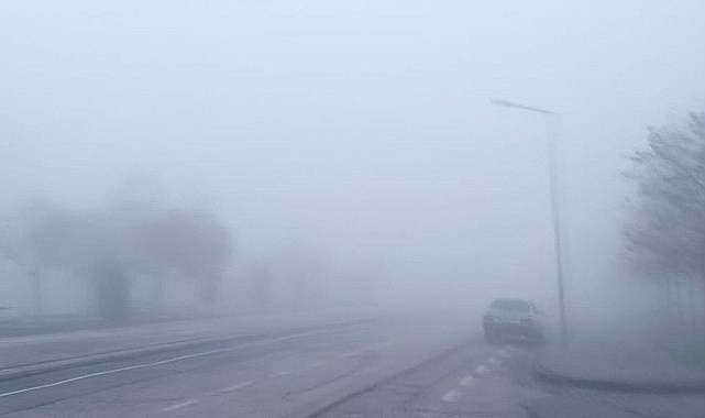 Şanlıurfa yoğun sisin etkisinde