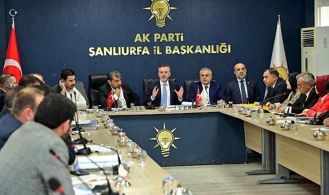 AK Partili Erkan Kandemir, Şanlıurfa'da 