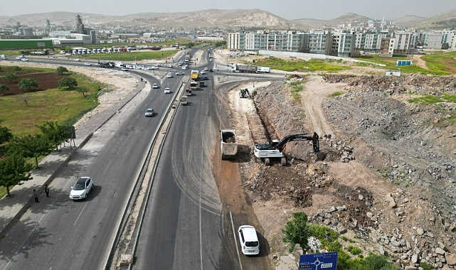 Yenice kavşağında çalışma başlatıldı