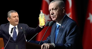 Özgür Özel'in Mazot Şişesi Protestosuna Erdoğan’dan Esprili Yanıt!