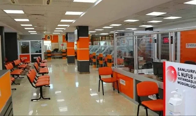 Şanlıurfa'da Nüfus Müdürlükleri hafta sonu açık!
