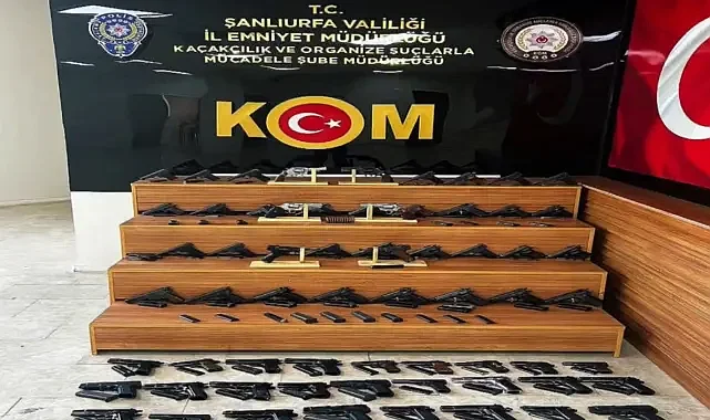Şanlıurfa’da 65 Tabancayla Yakalanan 2 Kişi Tutuklandı!