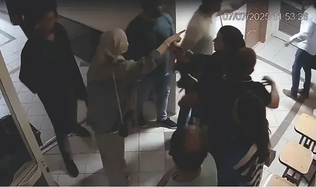 Şanlıurfa'da Avukatların gerginliği kameraya yansıdı