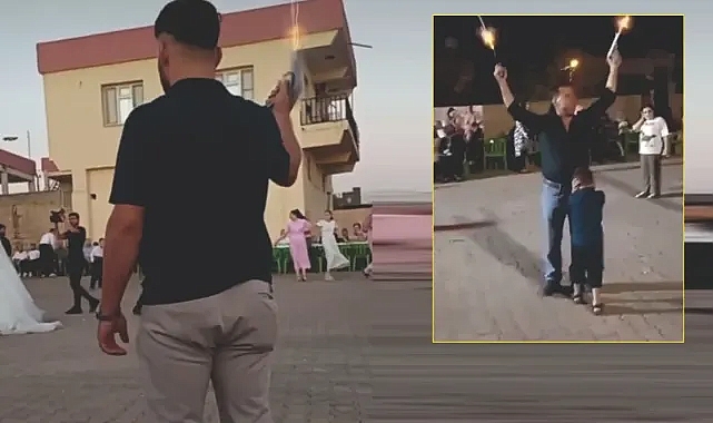 Düğün magandaları yine sahnede! Ders almıyorlar