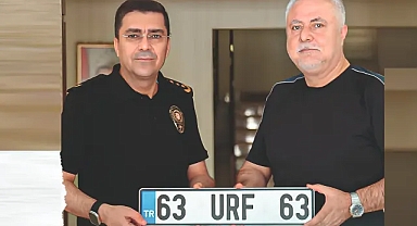 Özel plaka Şanlıurfaspor için sahibini arıyor