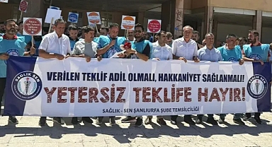 Sağlık çalışanları zam teklifine karşı ses yükseltti