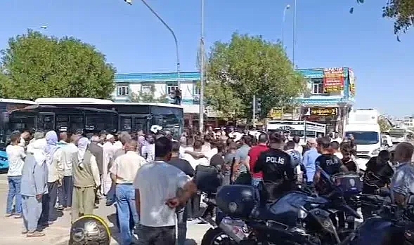 Eyyübiye’deki o mahalle sakinleri ayaklandı, yol kapattı