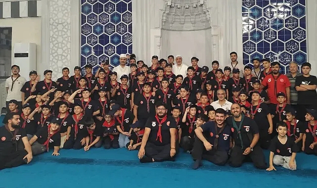 Genç İzciler Mevlid-İ Nebi” kampında buluştu