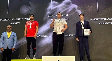 Haliliye’nin milli sporcusu Abdulsamet Ocakoğlu, Dünya ikincisi oldu