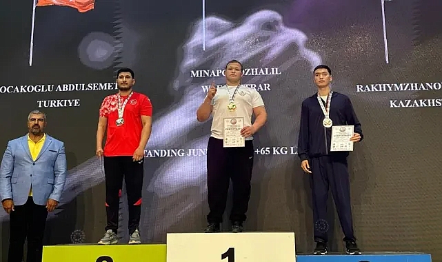 Haliliye’nin milli sporcusu Abdulsamet Ocakoğlu, Dünya ikincisi oldu