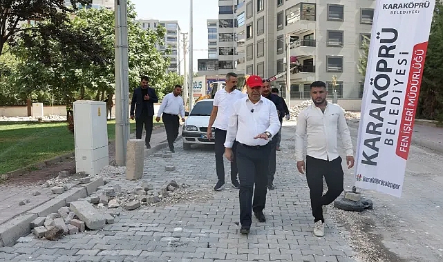 Karaköprü'de alt yapı çalışmalarında sona gelindi