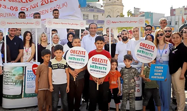 Sağlık için yürüdüler