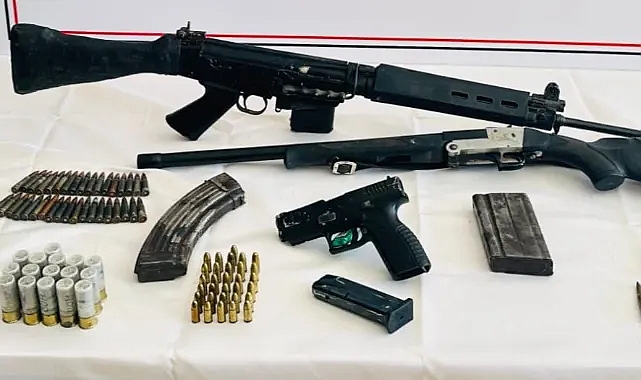 Şanlıurfa'da silah operasyonu