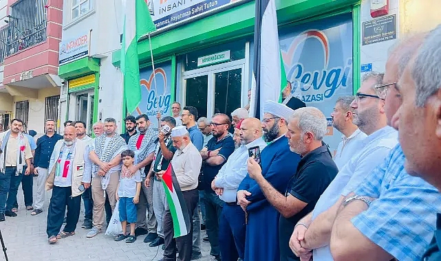 Şanlıurfa STK'ları Gazze için ayakta
