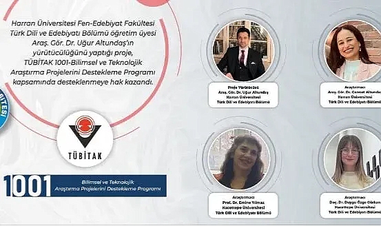 TÜBİTAK, HRÜ’lü akademisyenlerin projesine destek verecek
