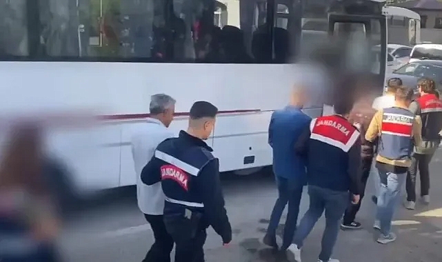 9 ilde dolandırıcılara operasyon: 61 gözaltı (VİDEO)