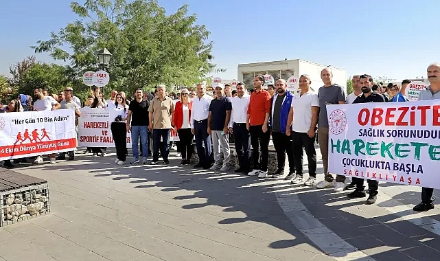 'Dünya Yürüyüş Günü' Şanlıurfa'da kutlandı