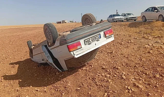 Harran'da trafik kazası: 1 yaralı