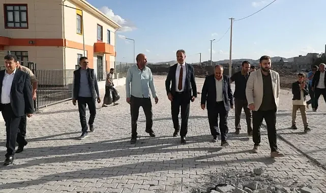 Kuş, yol yapım çalışmalarını inceledi (VİDEO)