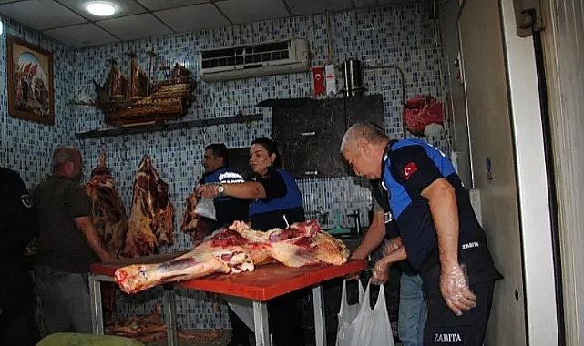 Şanlıurfa'da et depolarına baskın: 1 ton bozuk et ele geçirildi