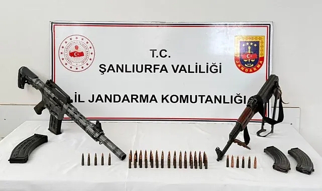 Şanlıurfa'da silah kaçakçılarına geçit yok
