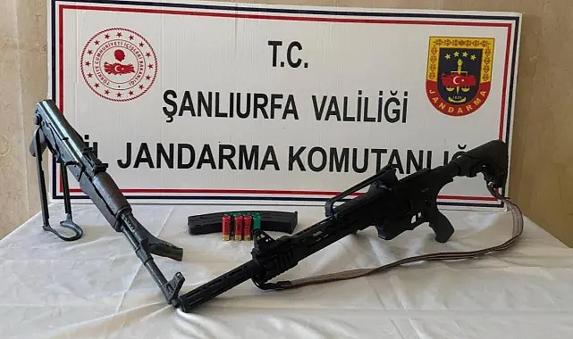 Şanlıurfa’da silah operasyonu: Gözaltılar var