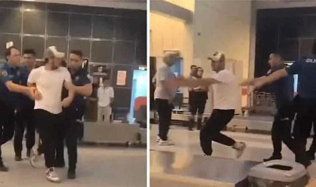 Şanlıurfalı sanatçı uçak rötar verince ortalığı birbirine kattı (VİDEO)