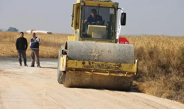 Büyükşehir,Suruç kırsalında yol konforunu artırıyor